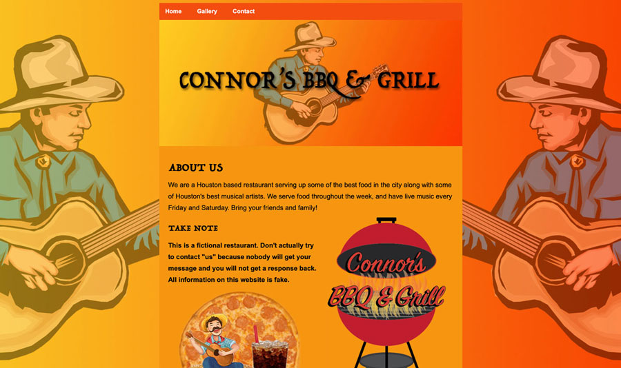 bbq & grill website