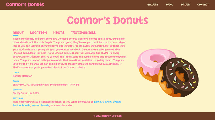 connor's donuts